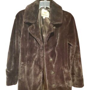 Dennis Basso Faux Fur Jacket